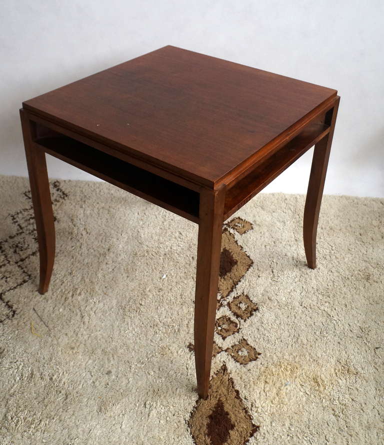 Art Deco Gauthier-Poinsignon Game Table For Sale