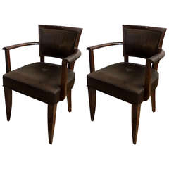 Pair of 1930s Bridge Chairs 1