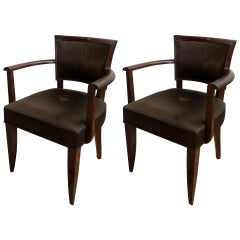 Pair of 1930s Bridge Chairs