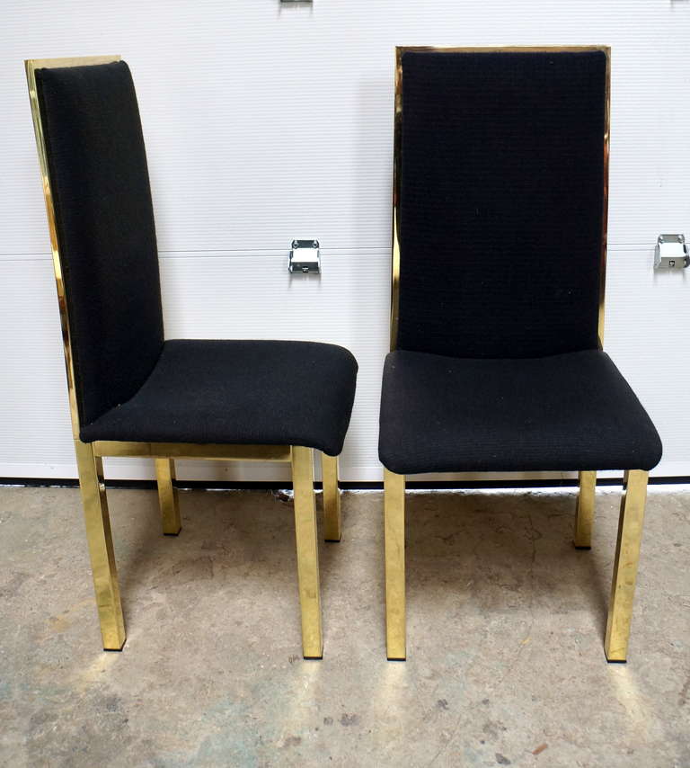 Set of Six Dining Chairs, circa 1970s 1