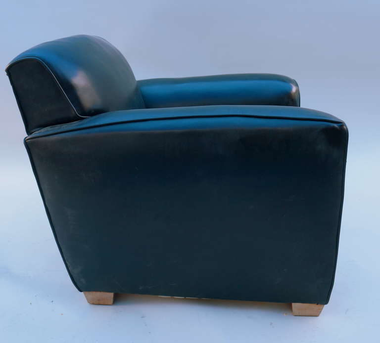 Art Deco Club Chair in the Manner of Dominique For Sale 2