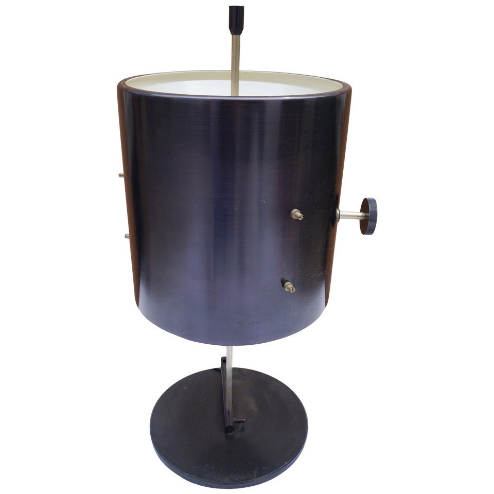 Adjustable Black Table Lamp For Sale
