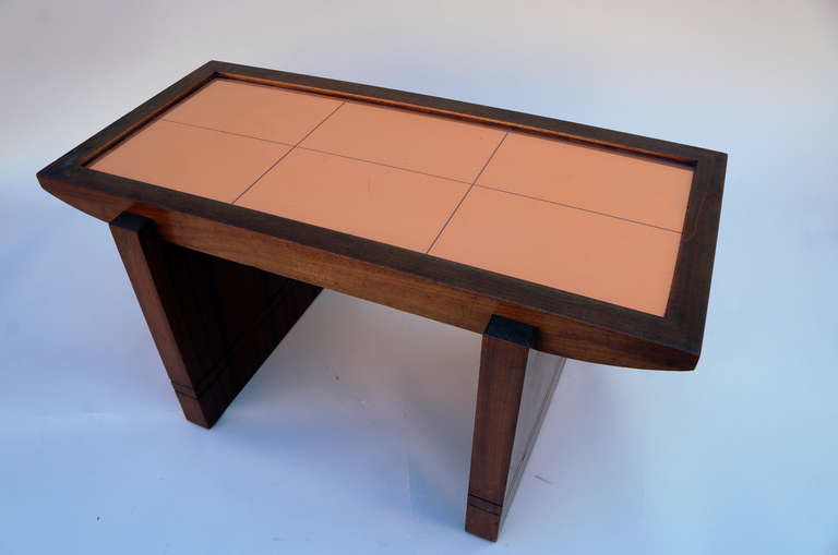 Art Deco Coffee Table in the Manner of Dominique For Sale