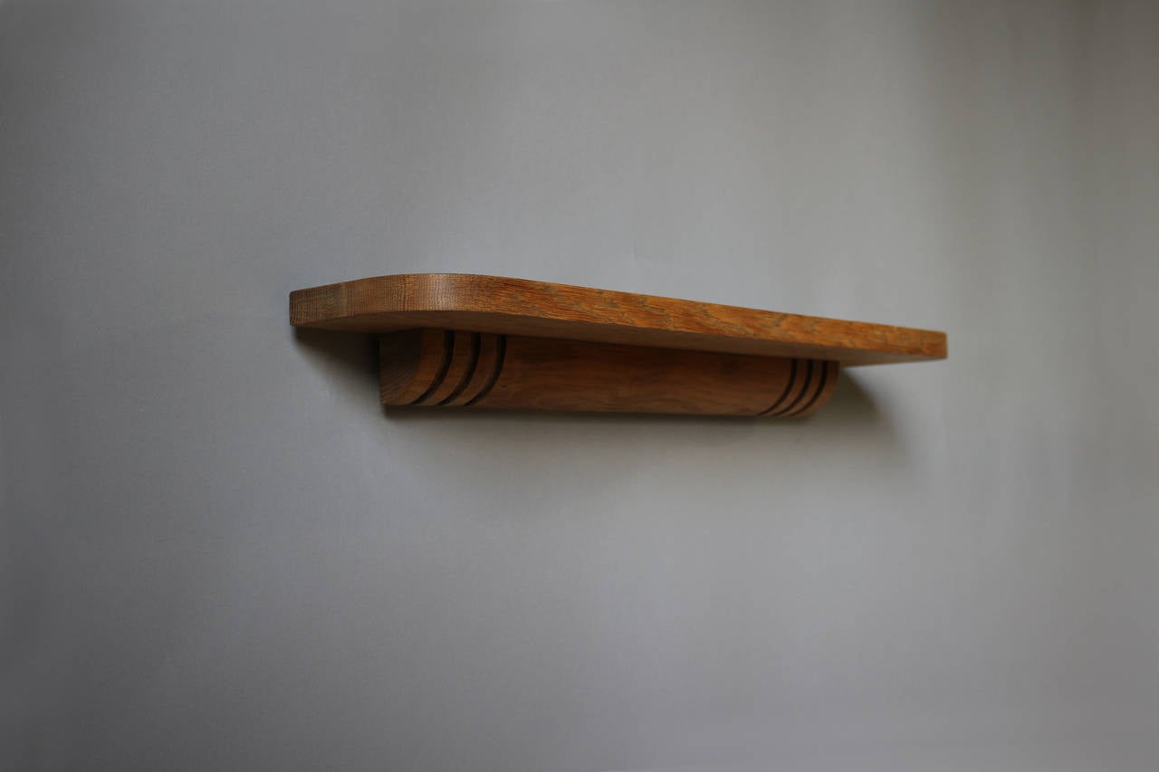 Two French Art Deco Floating Shelves By Dudouyt At 1stdibs