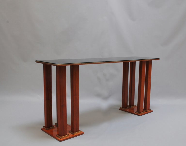 20th Century Large French Art Deco Console