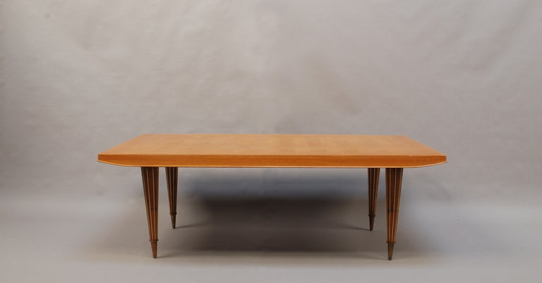 ribbed leg dining table