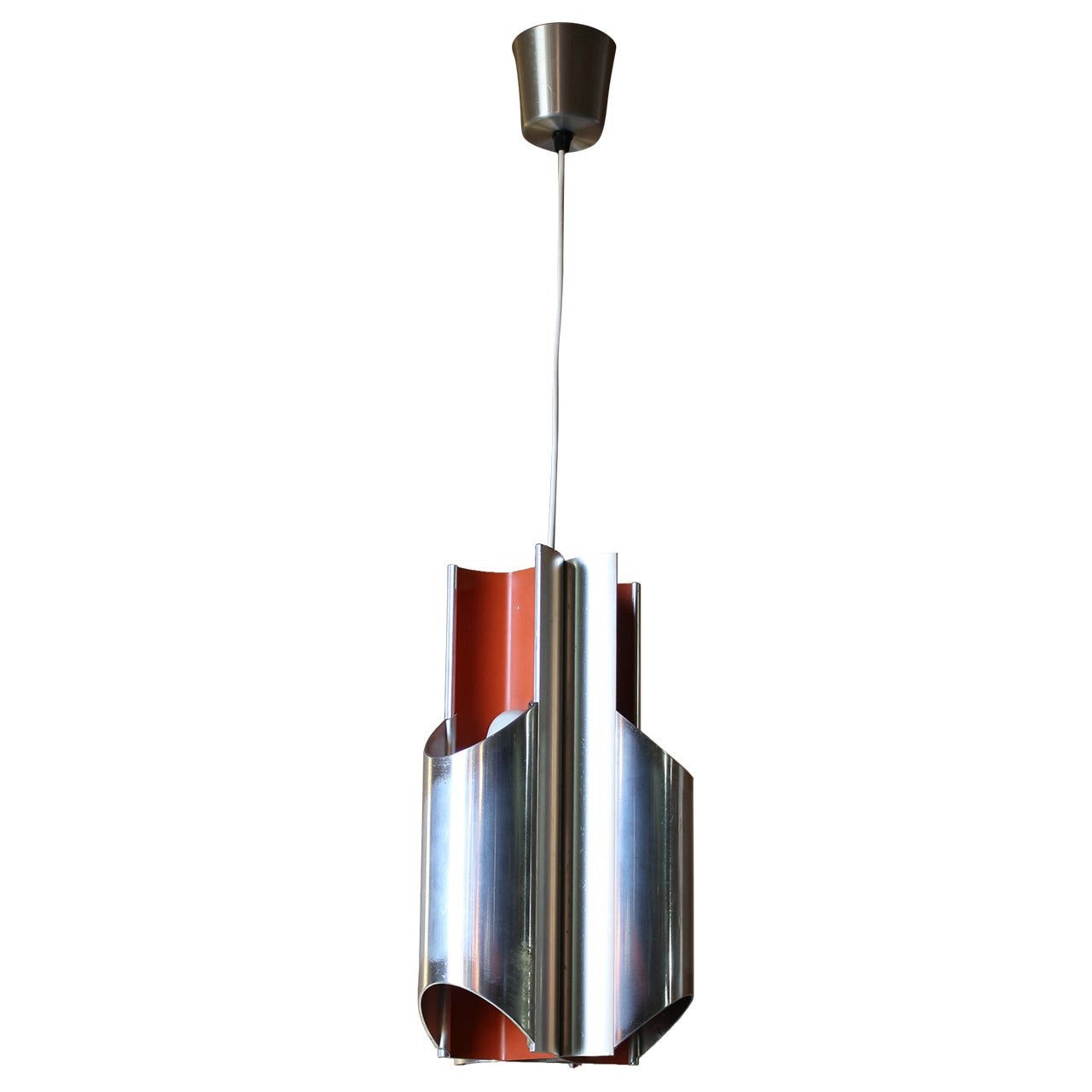 A 1960s Danish Pendant by Bent Karlby for Lyfa For Sale