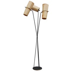 Fine French 1940s Floor Lamp by Lunel 12