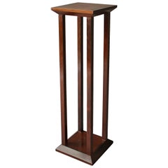 Fine French Art Deco Mahogany and Palisander Pedestal