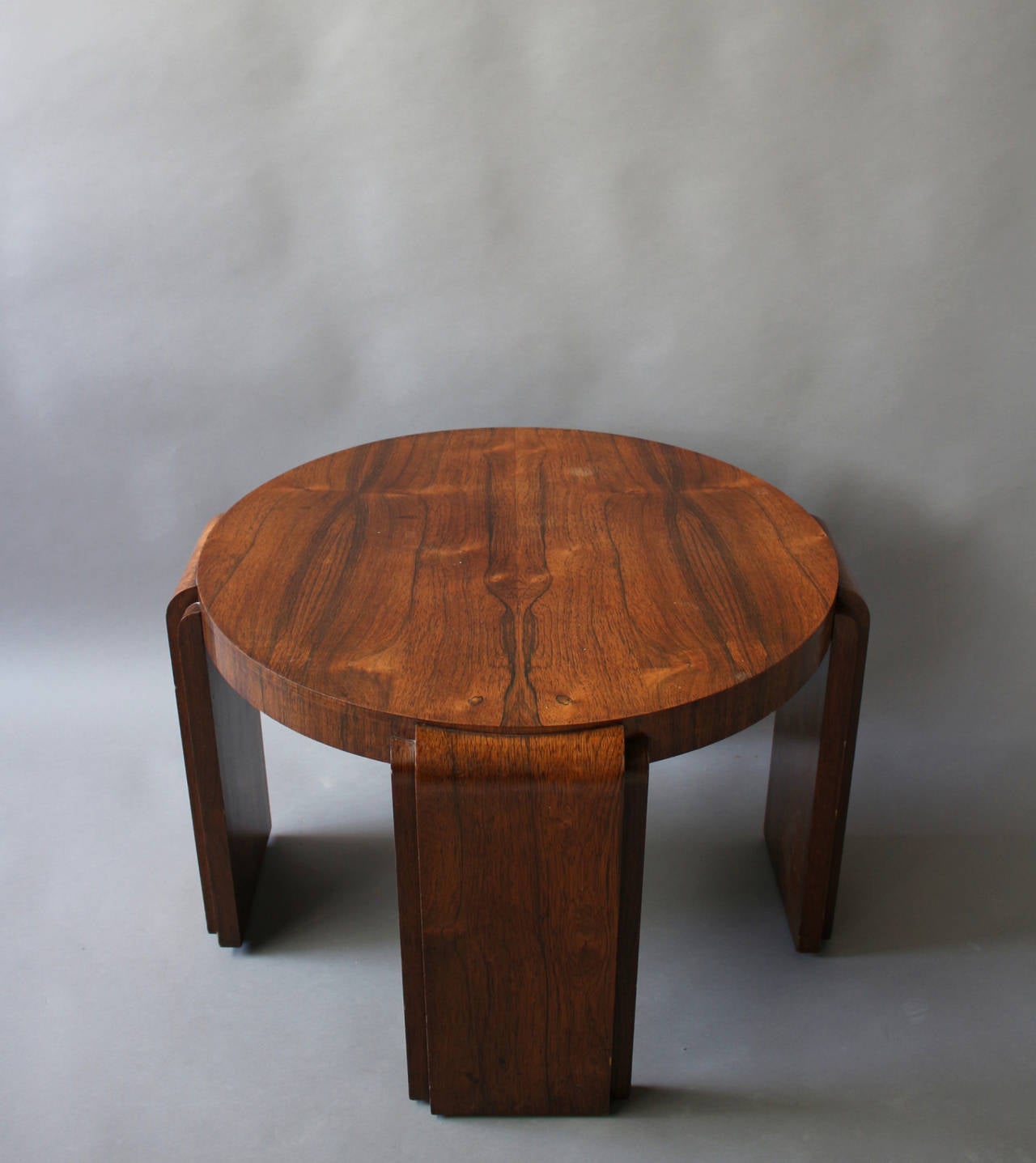 French Art Deco Rosewood Gueridon 2