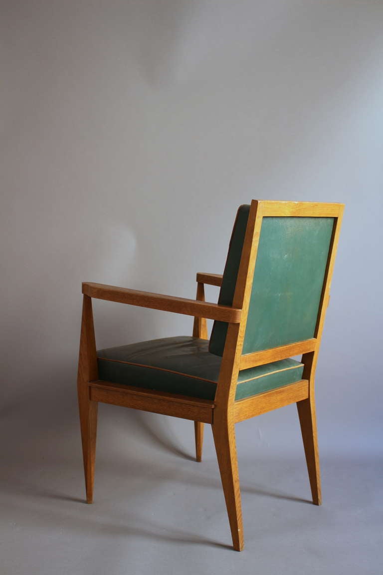 Mid-20th Century Pair of Armchairs by Maxime Old