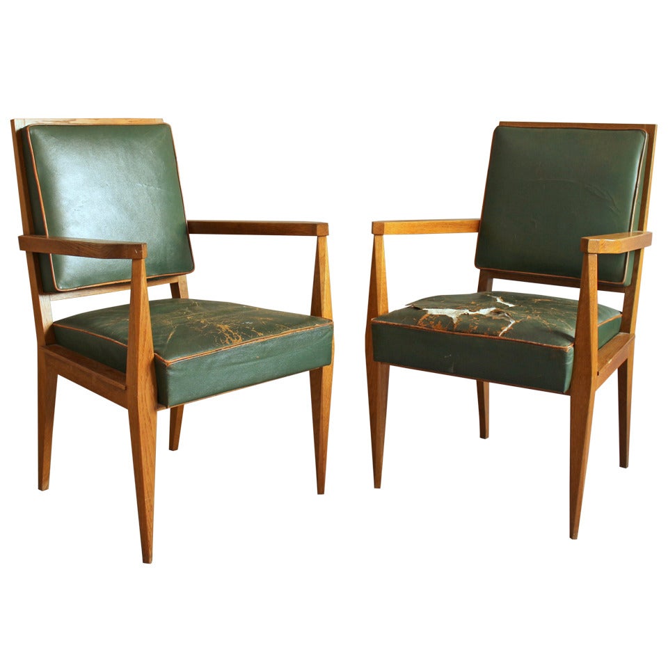 Pair of Armchairs by Maxime Old