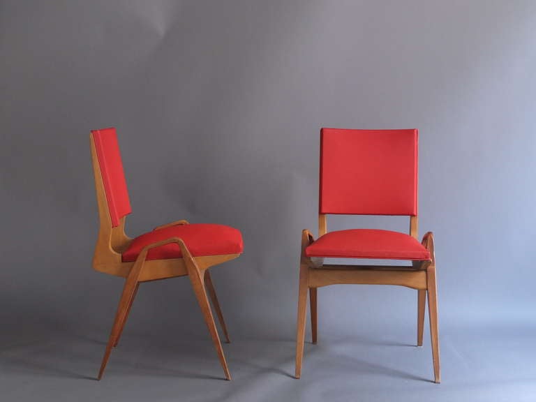 Set of 6 French 1950's chairs
Dealer ref. #1029