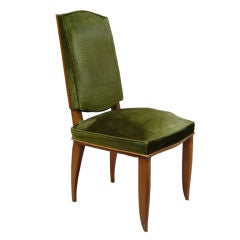 Set of Eight Chairs by Maurice Champion