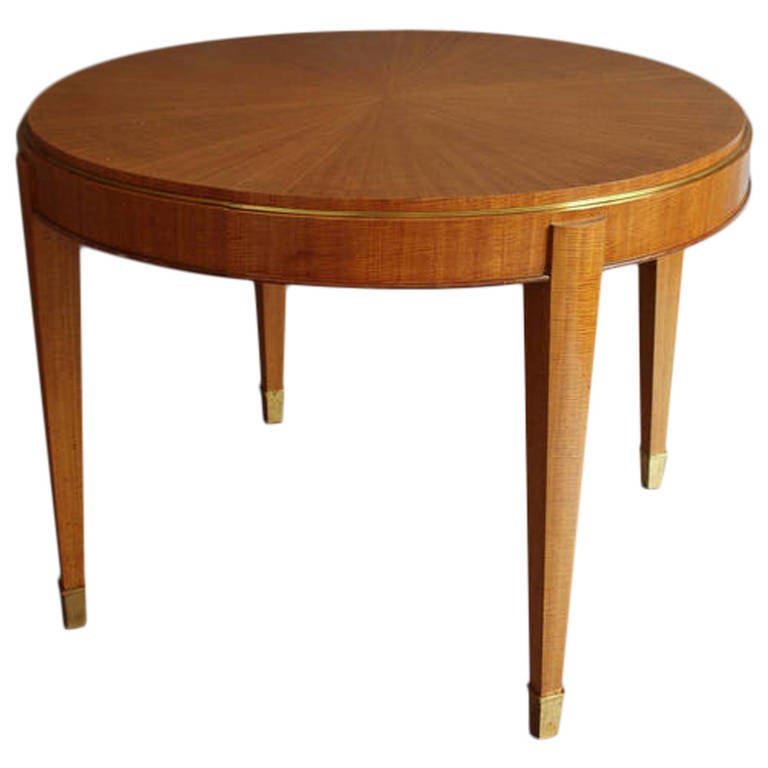 Fine French Art Deco Round Table At 1stdibs Fine French Art Deco Round Table 1