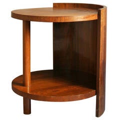 French Art Deco, Rosewood Gueridon
