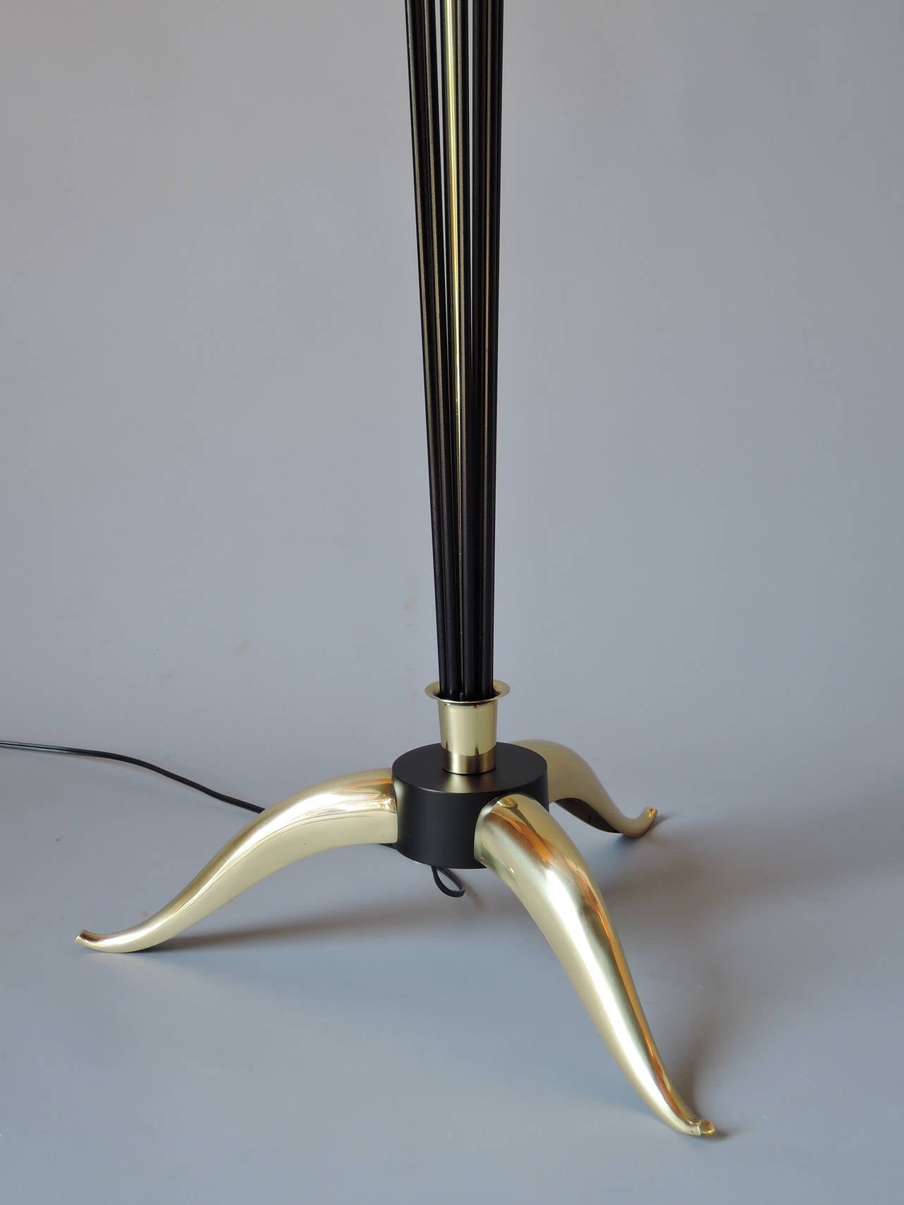 Pair of French 1950s Floor Lamp by Arlus 3