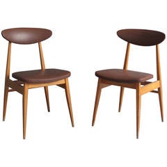 14 French 1950s Dining or Side Chairs 5