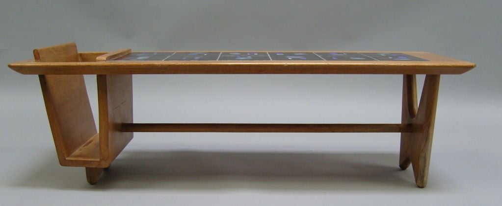 Mid-Century Modern French 1960s Coffee Table by Guillerme et Chambron
