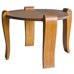 Fine French Art Deco Solid Gueridon / Coffee Table