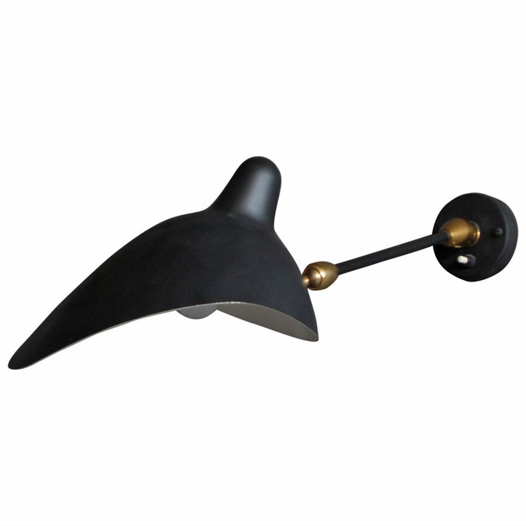 French Original 1950s Sconce by Serge Mouille For Sale