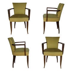 Set of Four Bridge Chairs