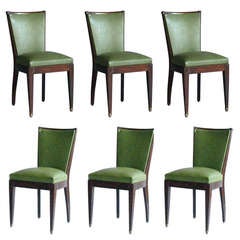 Set of 6 Art Deco Chairs by Thonet
