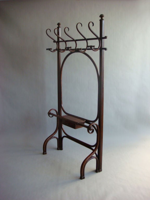 1920s Coat Rack by Thonet In Good Condition In Long Island City, NY