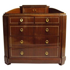 French Art Deco Commode by Franscique Chaleyssin 12