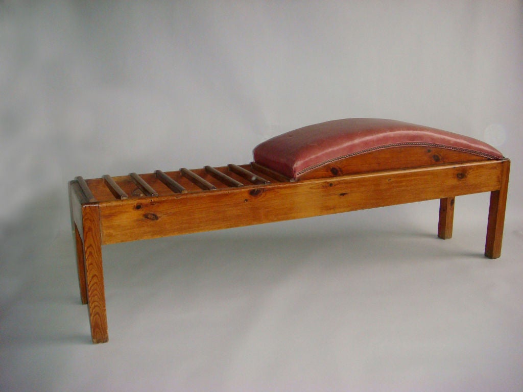 Mid-20th Century French 1940s Bench