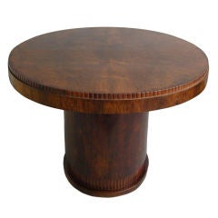 Fine French Art Deco Rosewood Oval Table