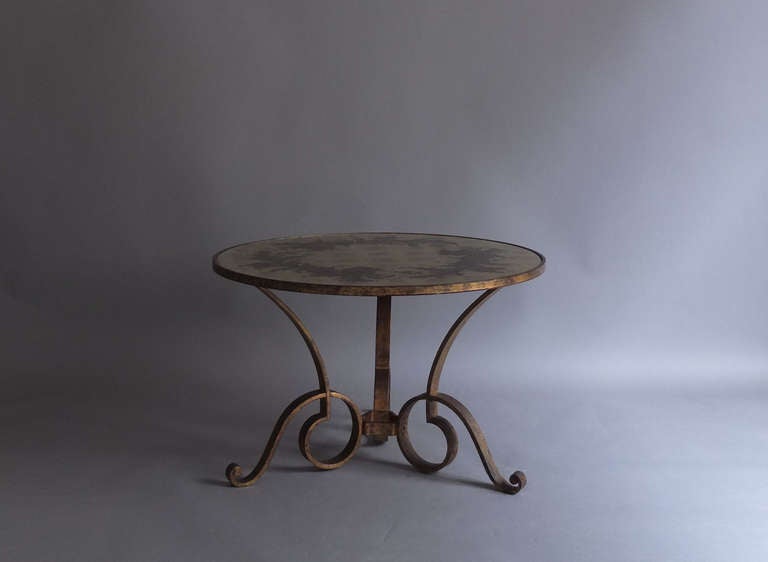 Mid-20th Century P. Para and Max Ingrand, Fine French Art Deco Coffee Table