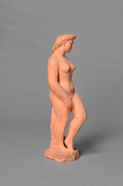 A Fine French Terracotta Sculpture by Lapeyriere 3