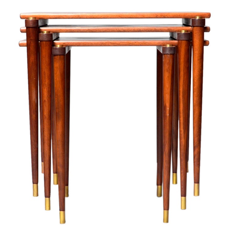 A Set of Three Stacking Tables