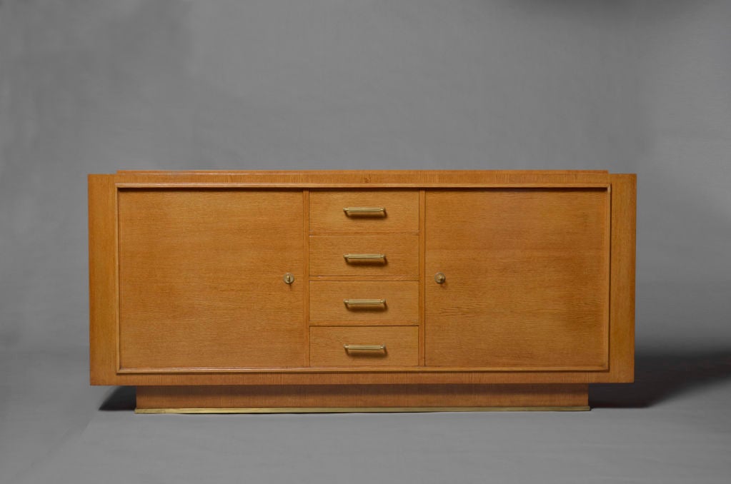 Französisches Art-Déco-Sideboard von Lucien Rollin