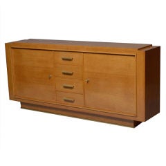 French Art Deco Sideboard by Lucien Rollin