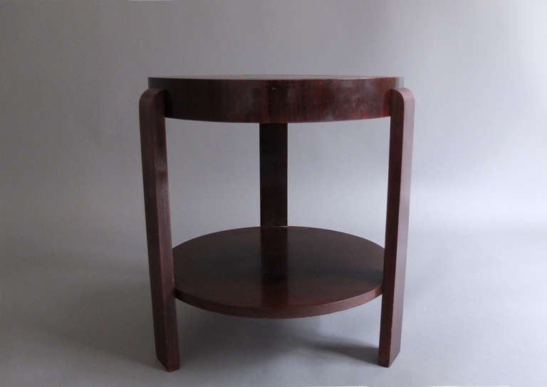 French Art Deco rosewood gueridon or side table.
Dealer Ref: 1017