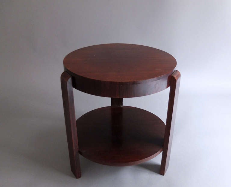 Mid-20th Century French Art Deco Gueridon or Side Table