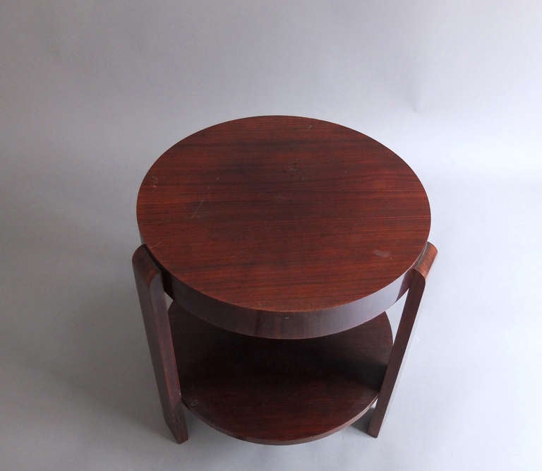 French Art Deco Gueridon or Side Table 2