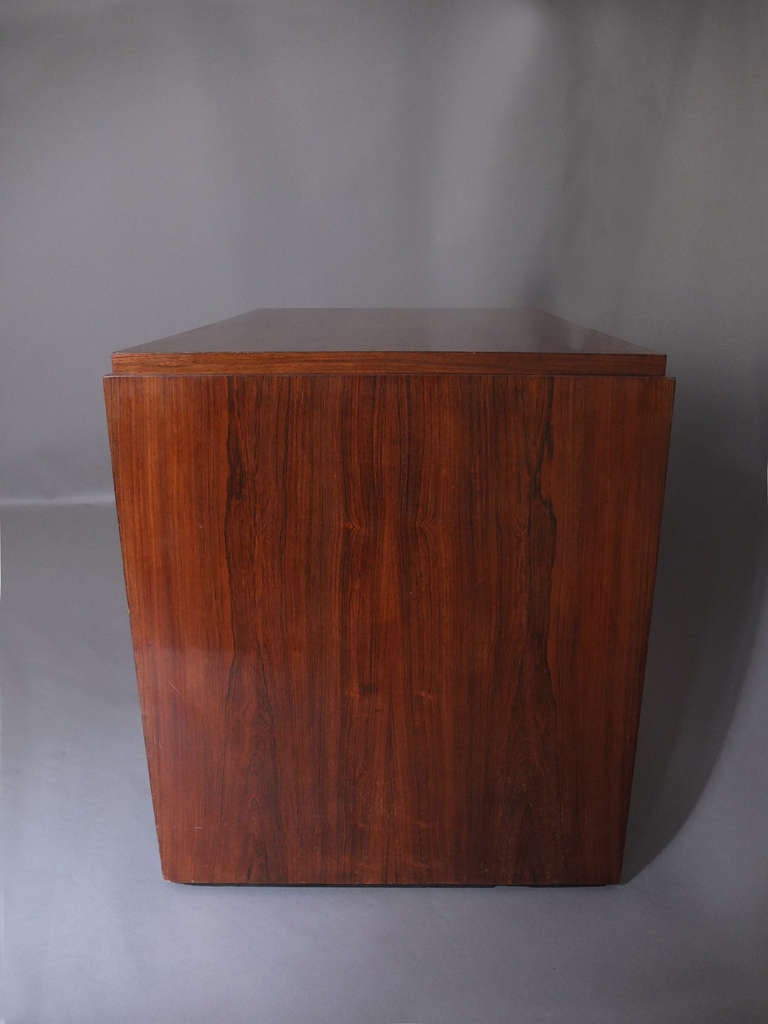 Fine French Art Deco Rosewood Desk or Writing Table 2