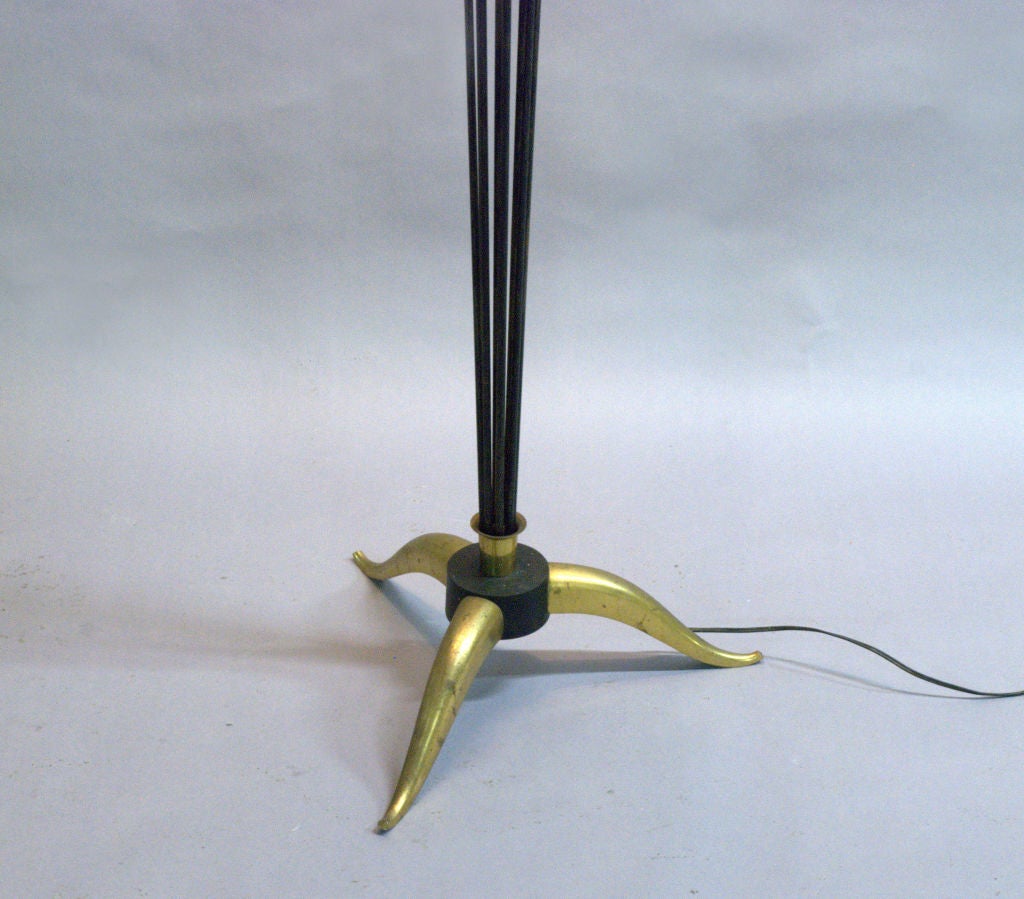 Mid-20th Century A Fine French 1950's Floor Lamp by Arlus