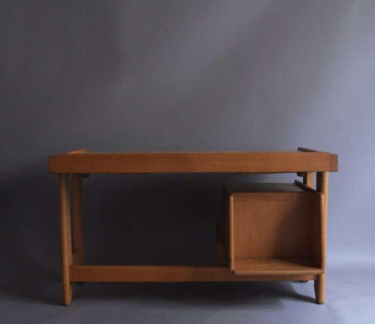 French 1950's Desk by Guillerme et Chambron 5