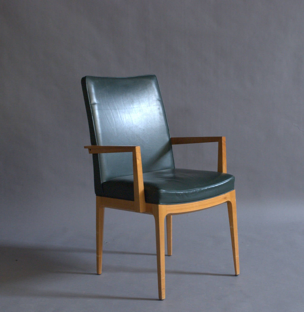 Mid-20th Century 4 French 1950s Armchairs