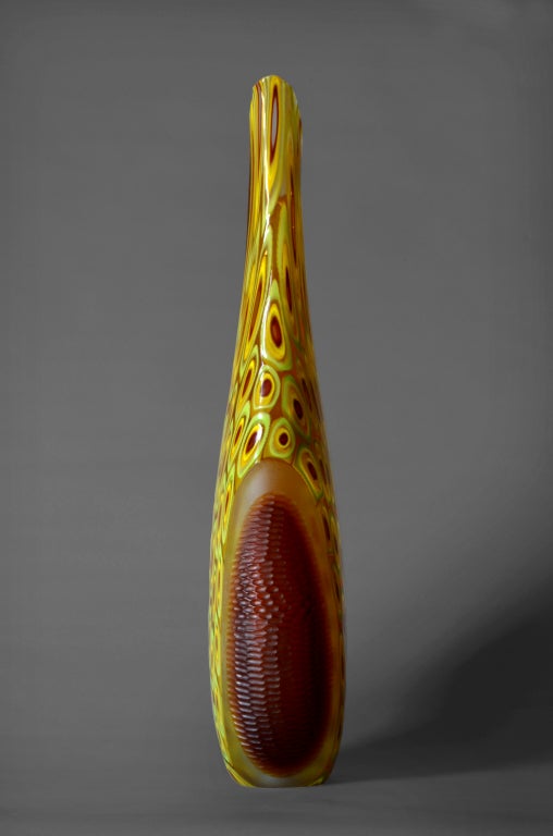Moderne Vases soufflés à la main de Murano par Davide Salvadore en vente