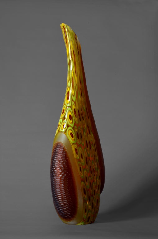 Vasen aus mundgeblasenem Muranoglas von Davide Salvadore (Italienisch) im Angebot