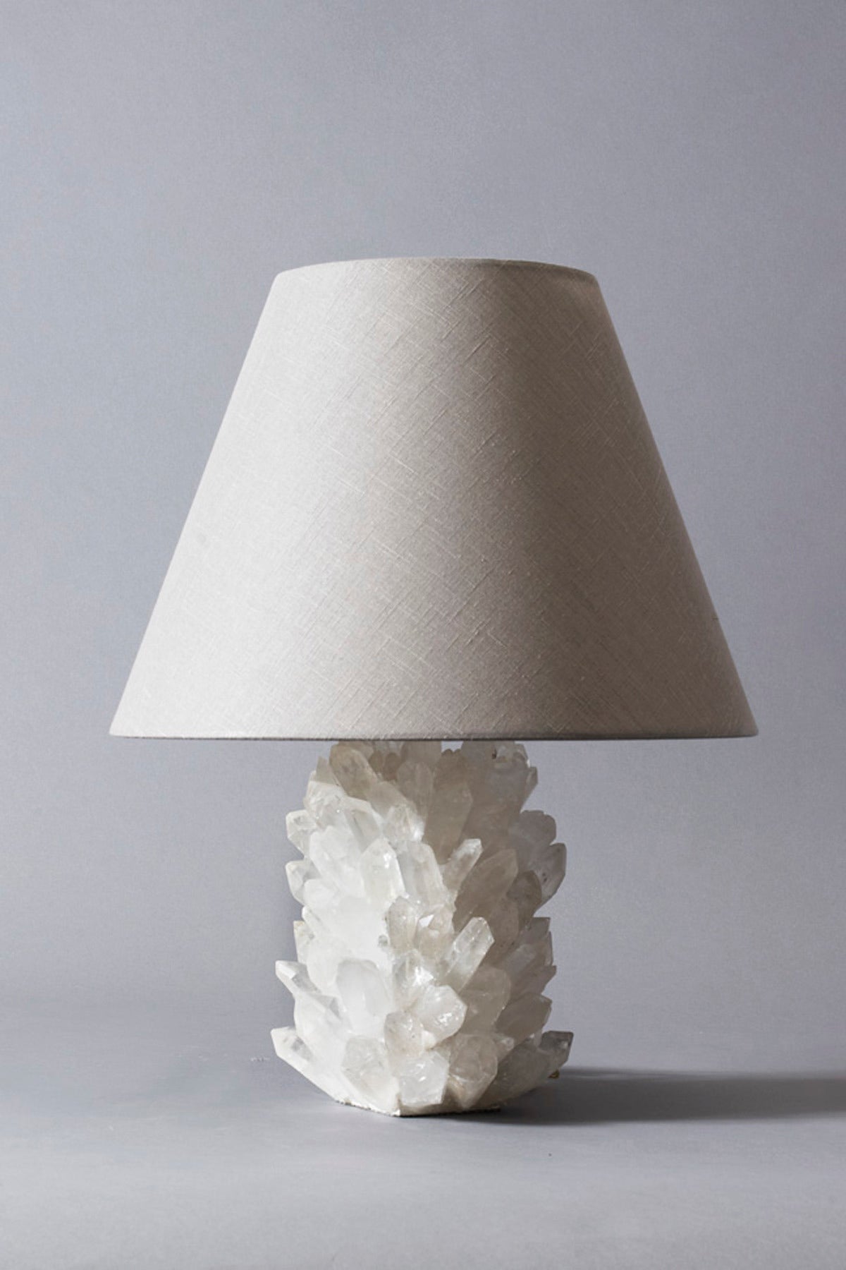 Liz O'Brien Editions Crystal Lamp In Excellent Condition For Sale In New York, NY