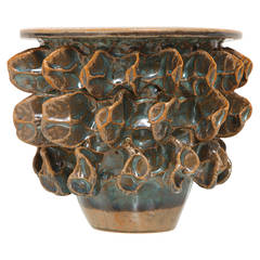 Paul Briggs "Foliage Vase 2" Hand-Pinched Ceramic Vessel