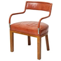 Rare Samuel Marx Cantilevered Armchair