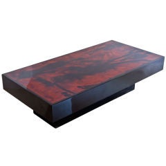 Low Lacquered Coffee Table