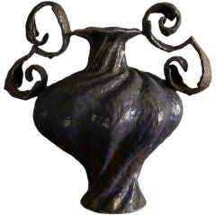 Large Ceramic Vase by Peter Schlessinger